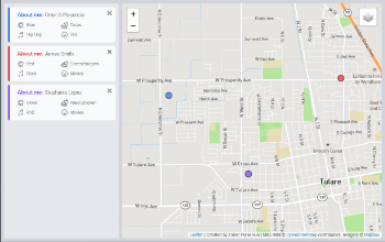 Hobby Map Screen
